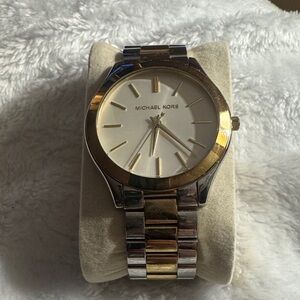 Michael Kors Gold and Silver Women's Watch
